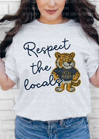 Respect The Locals - Auburn