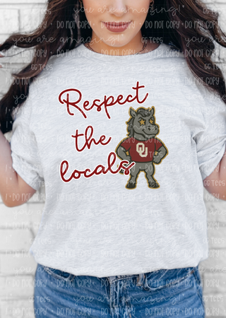 Respect The Locals - Oklahoma