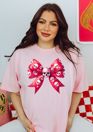 Skull Bow Tee