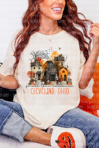 Small Town Halloween Cleveland, Ohio Tee