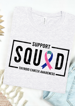 Support Squad | Thyroid Cancer Awareness Tee