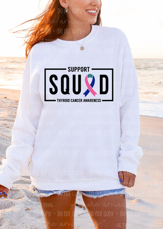 Support Squad | Thyroid Cancer Awareness Tee