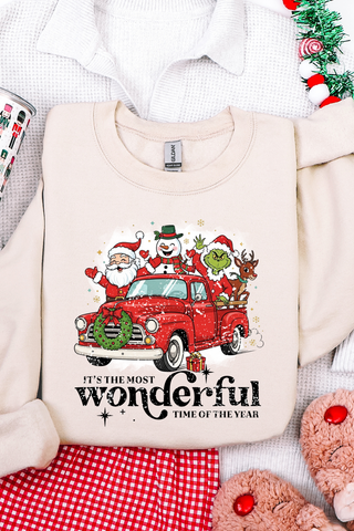 The Crews All Here Wonderful Time Of Year Sweatshirt