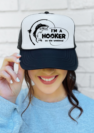 Weekend Hooker Trucker Hat