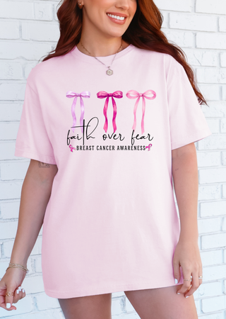 Faith Over Fear Coquette Bow