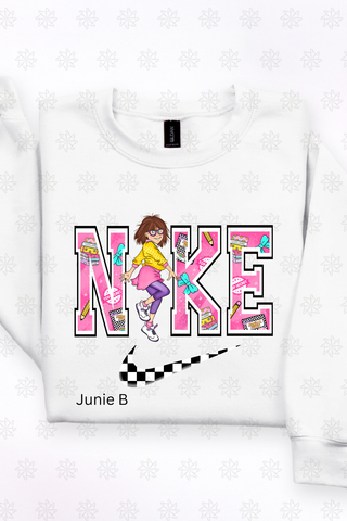 Story Book Swoosh Sweatshirt