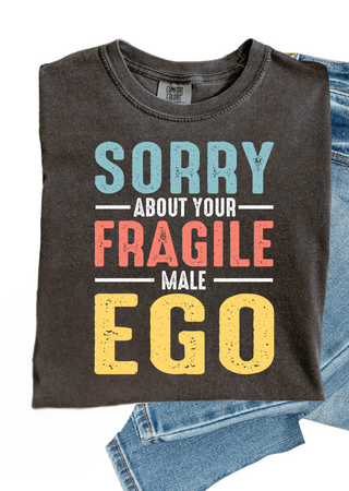 Male Ego Comfort Colors T-Shirt