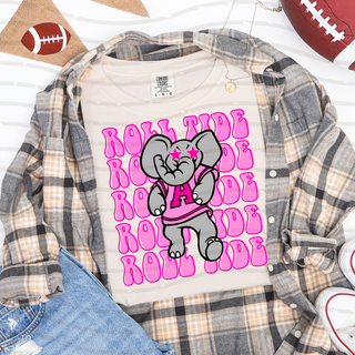 Pink Out Roll Tide Tee
