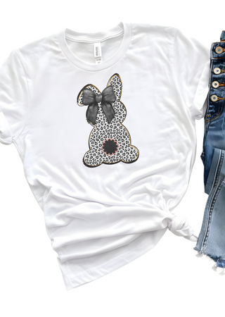 Wild Lace Bunny Bella Canvas T-Shirt