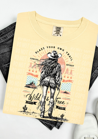 Wild & Free Comfort Colors T-Shirt