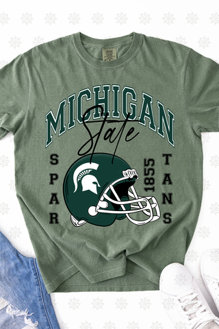 Lets Go Spartans Tee