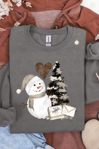 Winter Water Color Sweatshirt